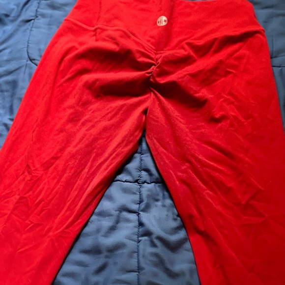 Worn 3 times still in good condition. No longer fits. It is very cherry red. - Picture 3 of 5